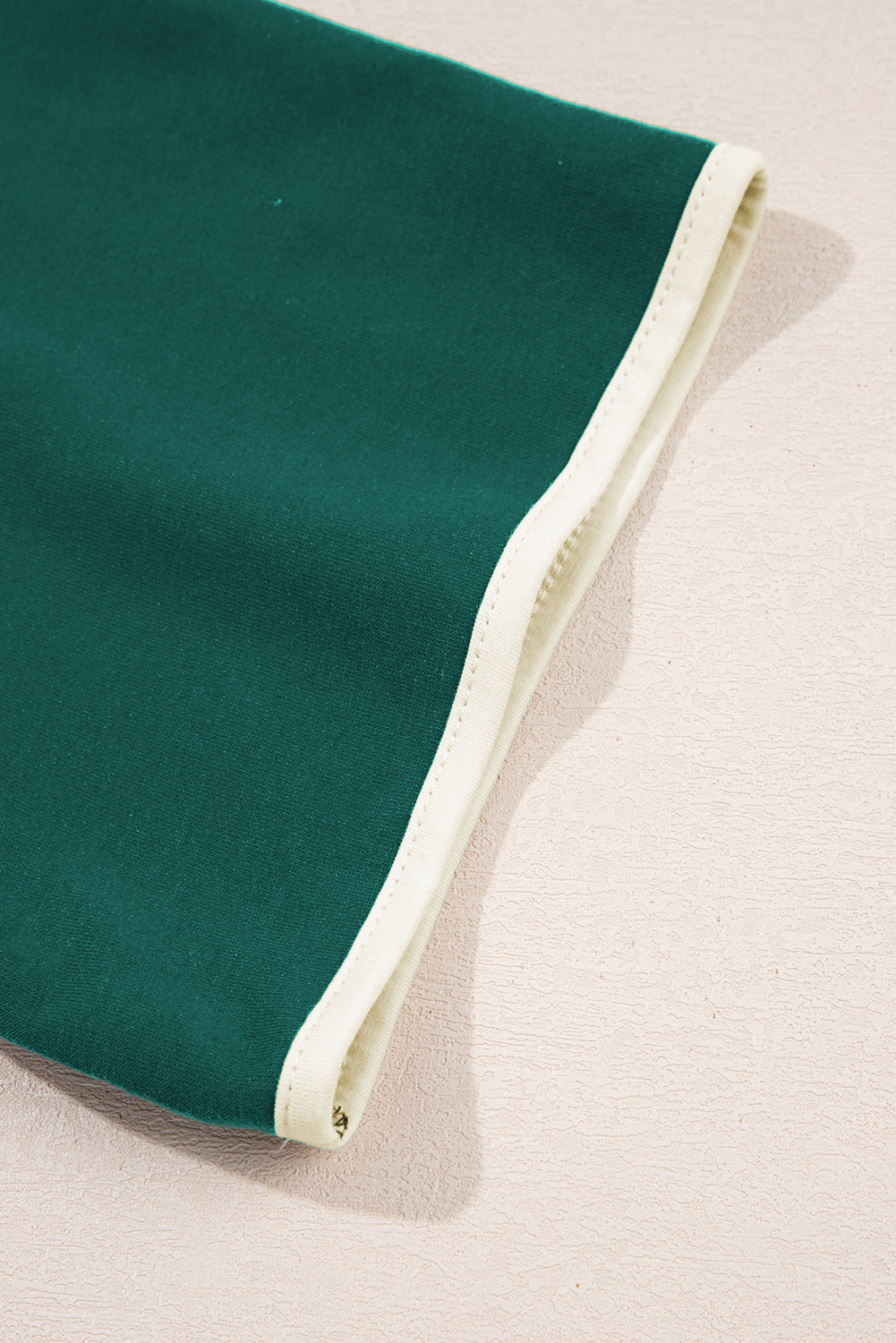 Moonlight Jade Colorblock Edge Drop Shoulder T Shirt and Skort 2Pcs Set