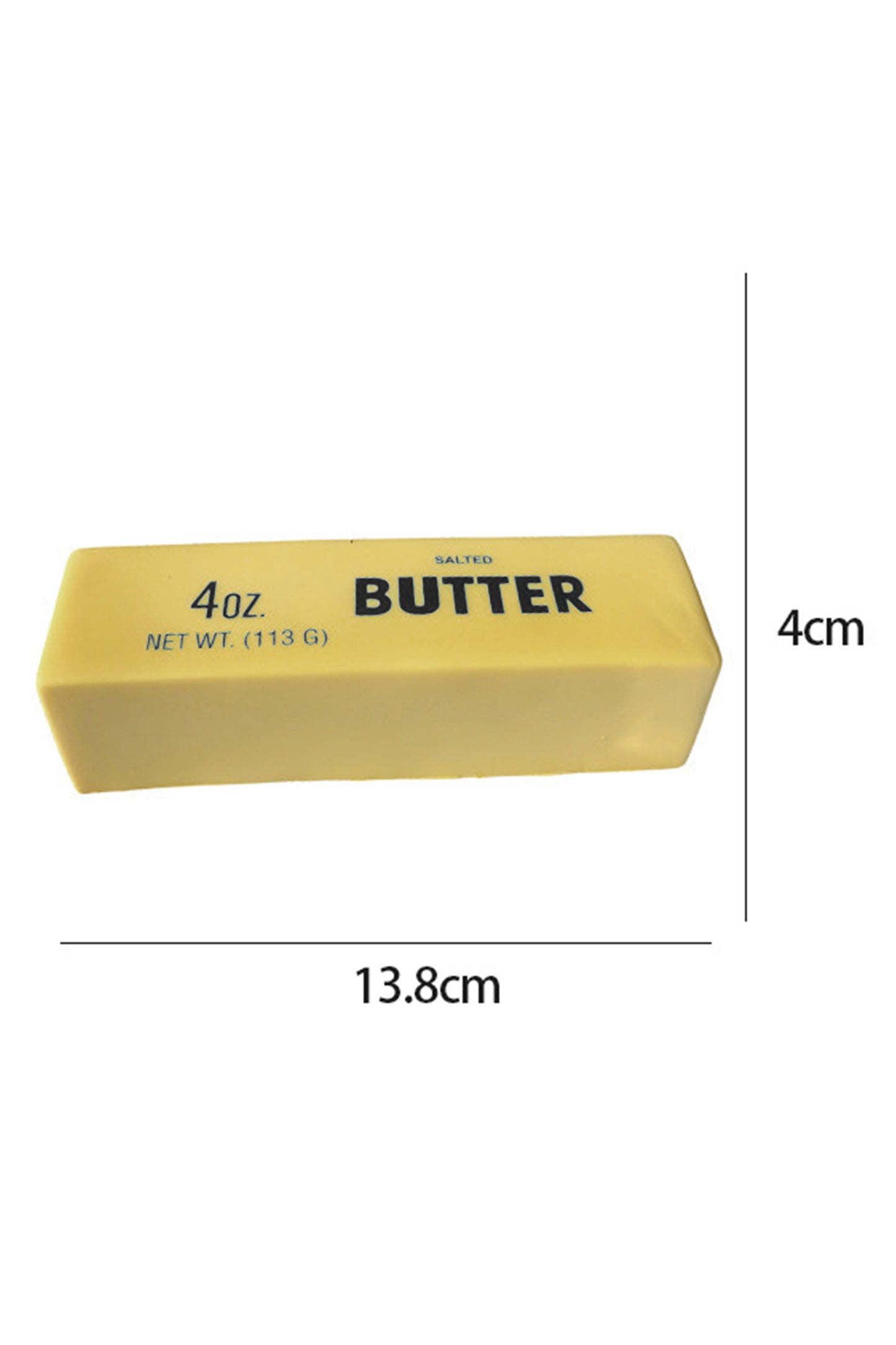 Pink PU Butter Bar Slow Rebound Decompression Toy