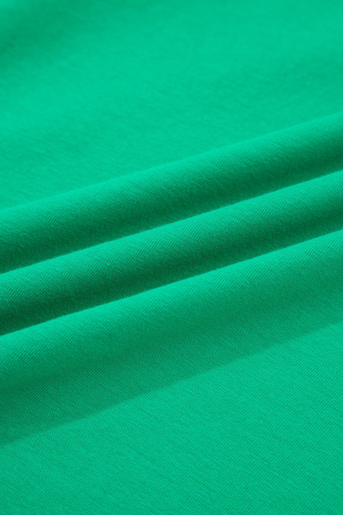 Dark Green Plus Size Button Front Ruffled Stripe Trim V Neck Flutter Sleeve Blouse