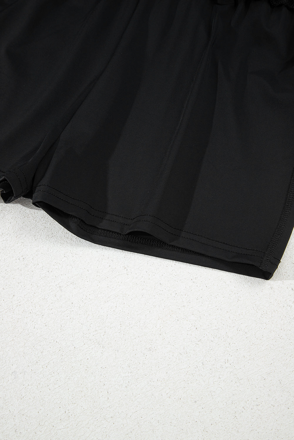 Bonbon Drawstring High Waist Lined Tennis Skort