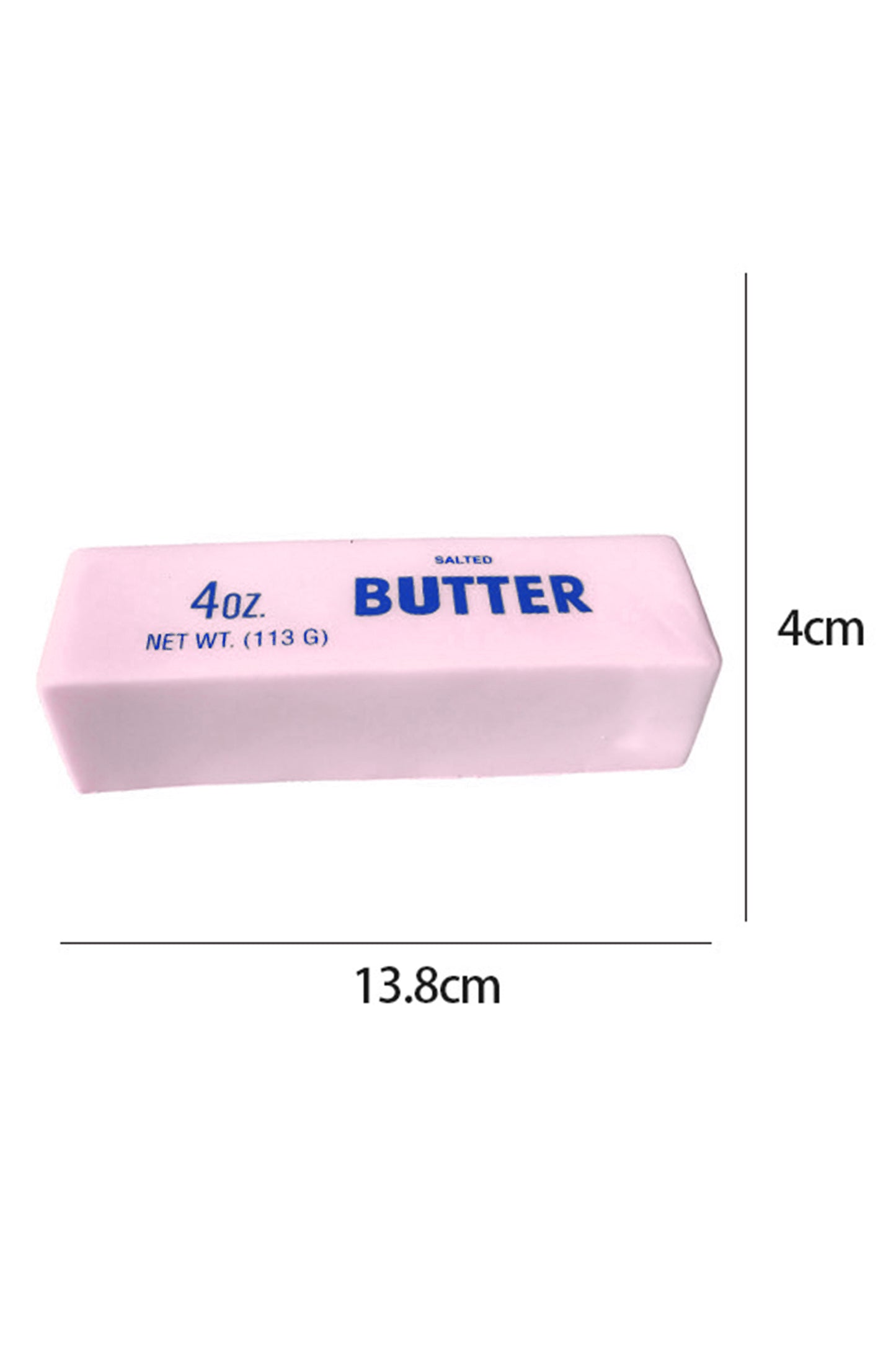 Pink PU Butter Bar Slow Rebound Decompression Toy