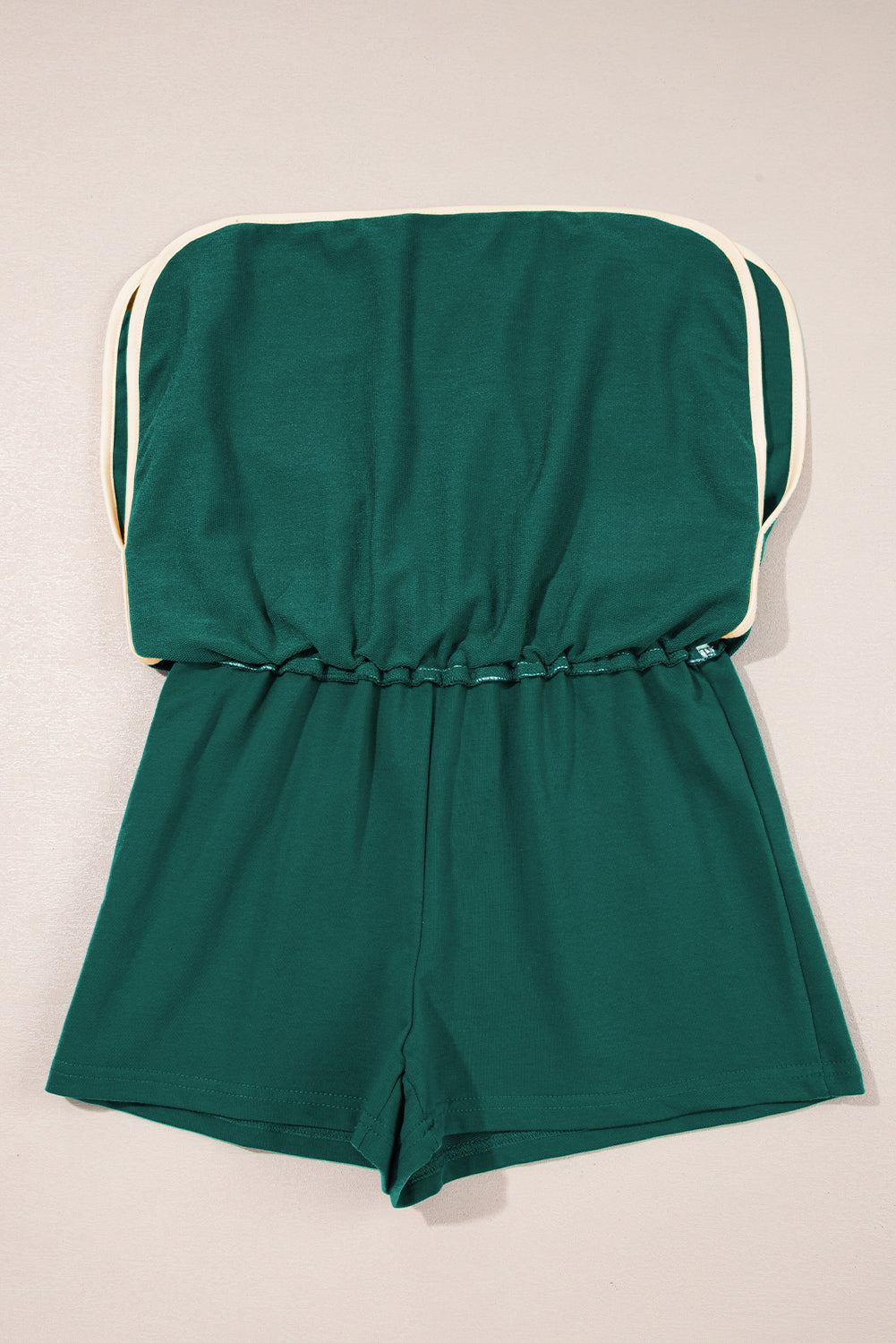 Moonlight Jade Colorblock Edge Drop Shoulder T Shirt and Skort 2Pcs Set