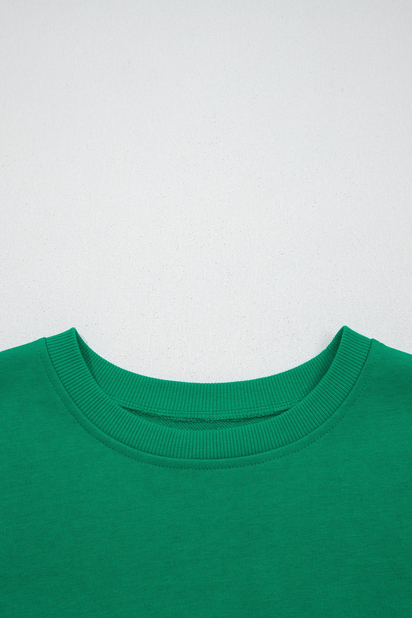 Green Stripe Mixed Print Crew Neck Cap Sleeve T Shirt