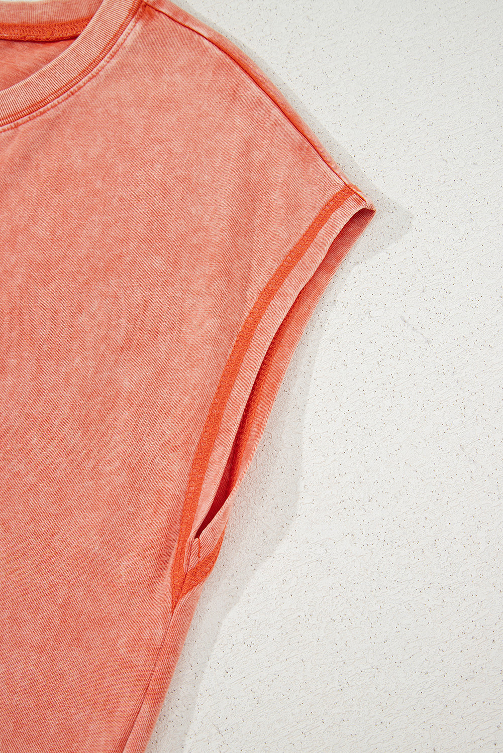 Clearly Aqua Mineral Wash Pocketed T-shirt Dress