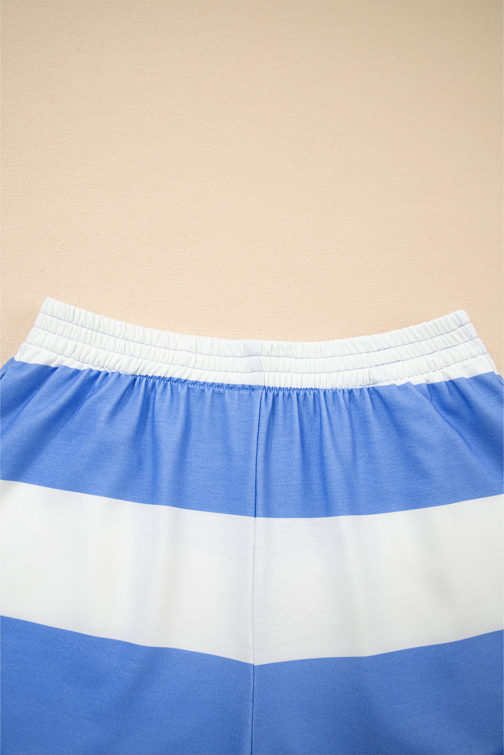 Pink Seam Detail Half Zip Tee Casual Shorts 2pcs Set