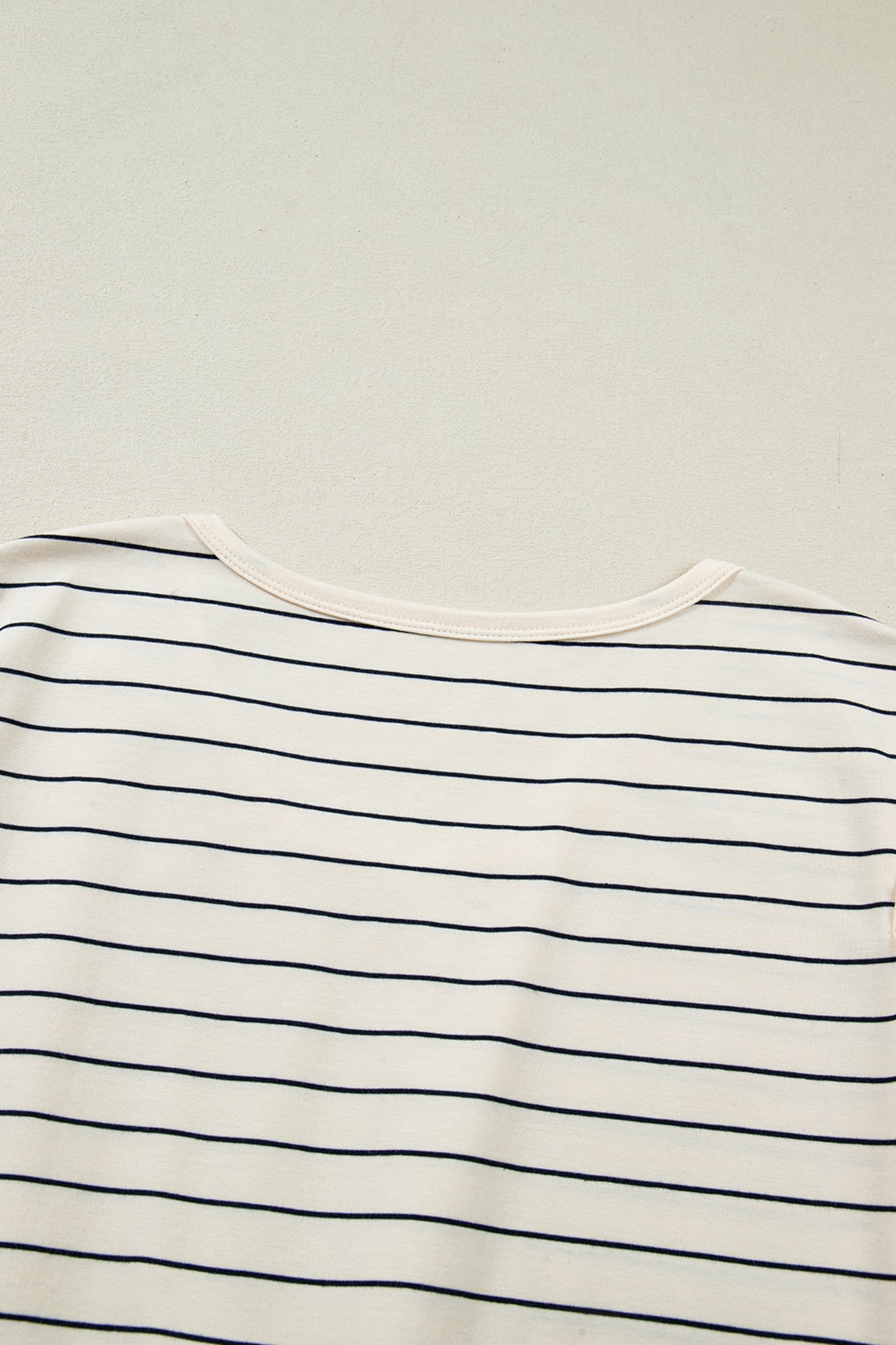 Black Stripe Drawstring Tunic Tank Mini Dress with Pockets